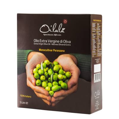 Olio extra vergine di oliva 100% italiano monocultivar Coratina -  Elegance -Bag in Box- 5 litri OILALA39 - BbmShop